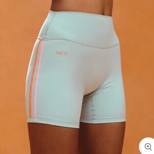 SPORTBODY® SPORTY DUO STRIPE SHORTS - TROPICS - SET ACTIVE